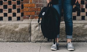 Back to school essentials school bag