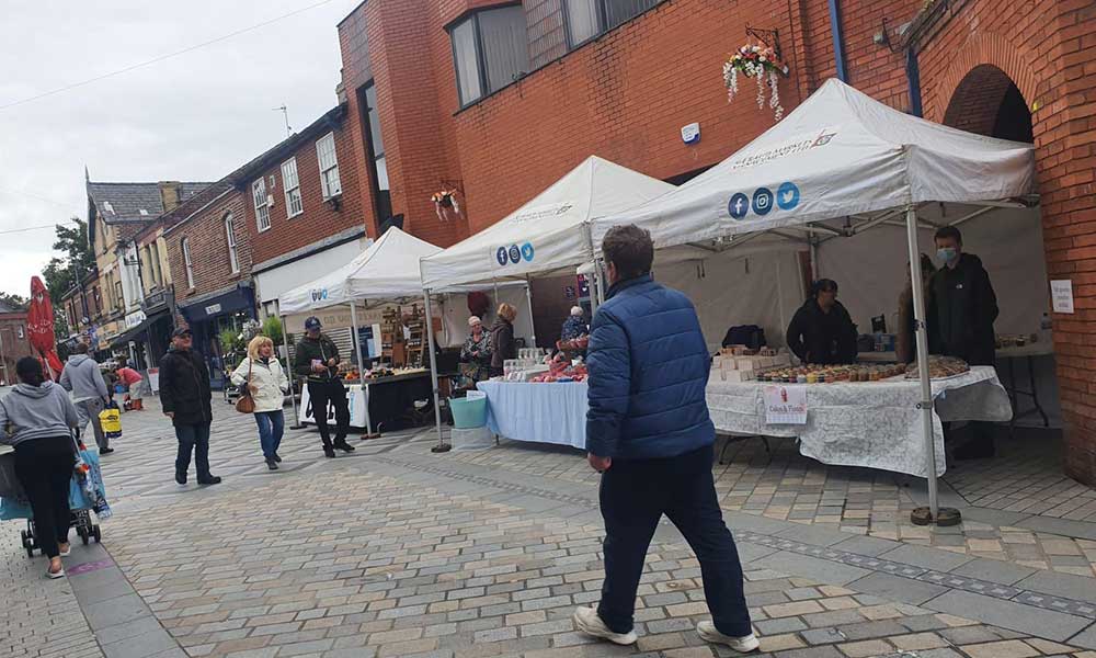 Prescot artisan market returns – first Saturday of every month