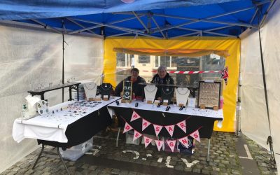 Keeping it in the family – sisters trade as PaSar Designs at Alnwick Market