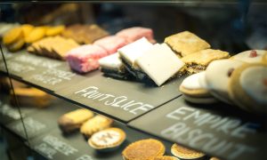 Pastries and cakes at Parkhead Market